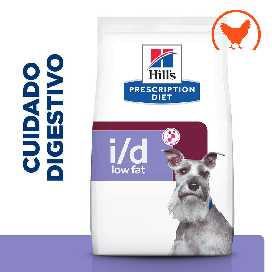 12 kg Hill's Prescription Diet Digestive Care i/d Low Fat Pollo pienso para perros, , large indicador imagen numero 2